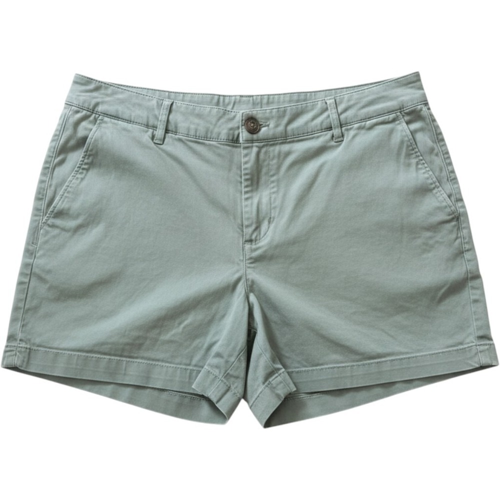Tommy Bahama Womens Borocay Sage Green Chino Shorts Cotton Stretch Size 12
